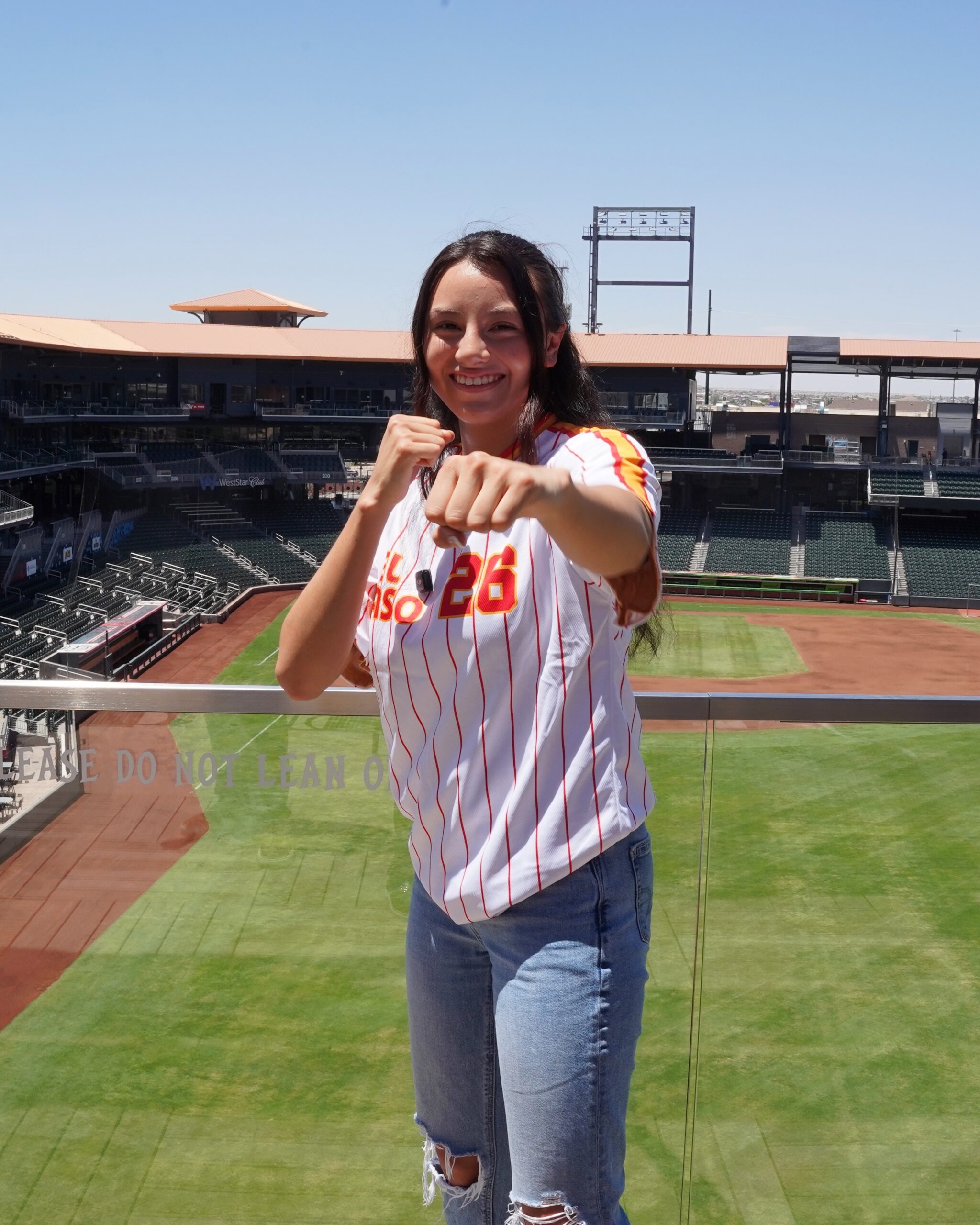 Poison Ivy Enriquez at Southwest University Park